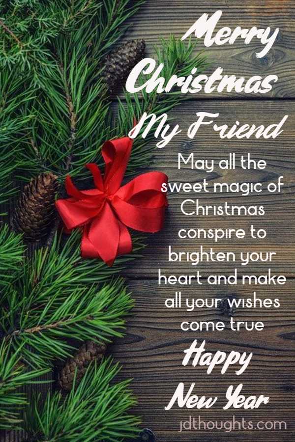 Christmas Quotes, Wishes, Messages for friends Merry Christmas 2021