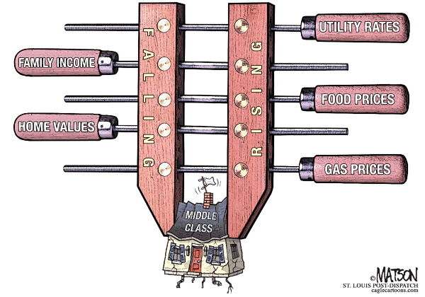 Bidenomics Putting Squeeze On The Middle Class