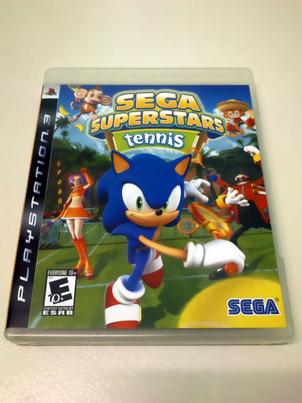 Sonic superstars пк. Sega Superstars Tennis (ps3). Sonic Superstars Tennis ps3. Sega Superstars Tennis ps2 Cover. Теннис ps3 Sega обложка.