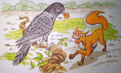 लोमड़ी की मुक्ति Hindi Moral Stories For Class 8