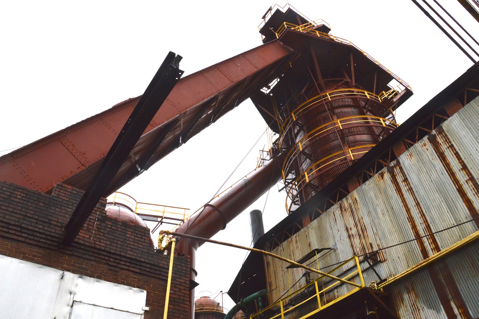 Industrial History Skip hoists load blast furnaces and coaling towers
