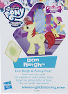My Little Pony Wave 20 Don Neigh Blind Bag Card