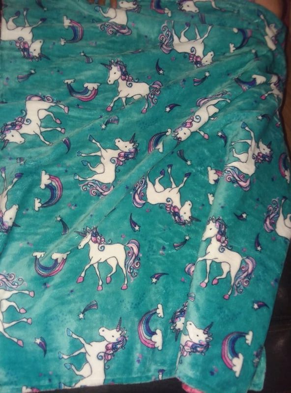 Adorable Baby Unicorn Minky Blanket ChitChatMom