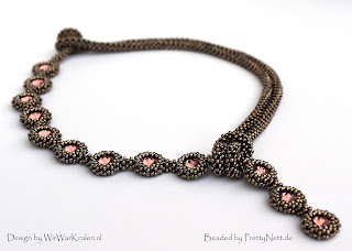 Necklace "Angelique" - beaded by PrettyNett.de