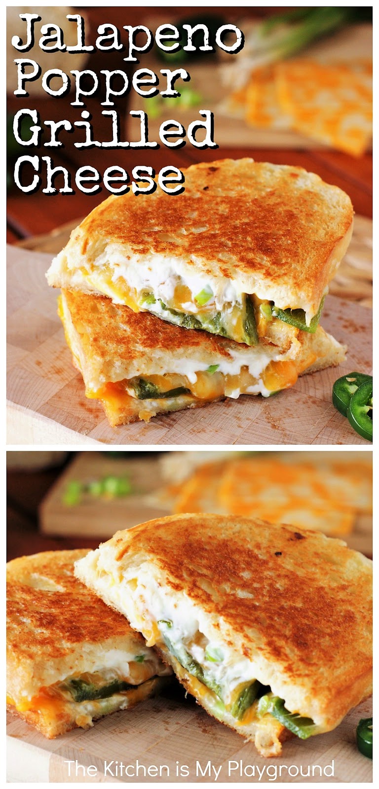 Jalapeno Popper Grilled Cheese The Kitchen is My Playground