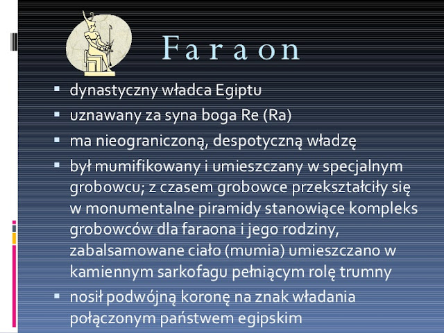 W Egipcie Faraonów Klasa 5 §10 Państwo faraonów, 5 klasa