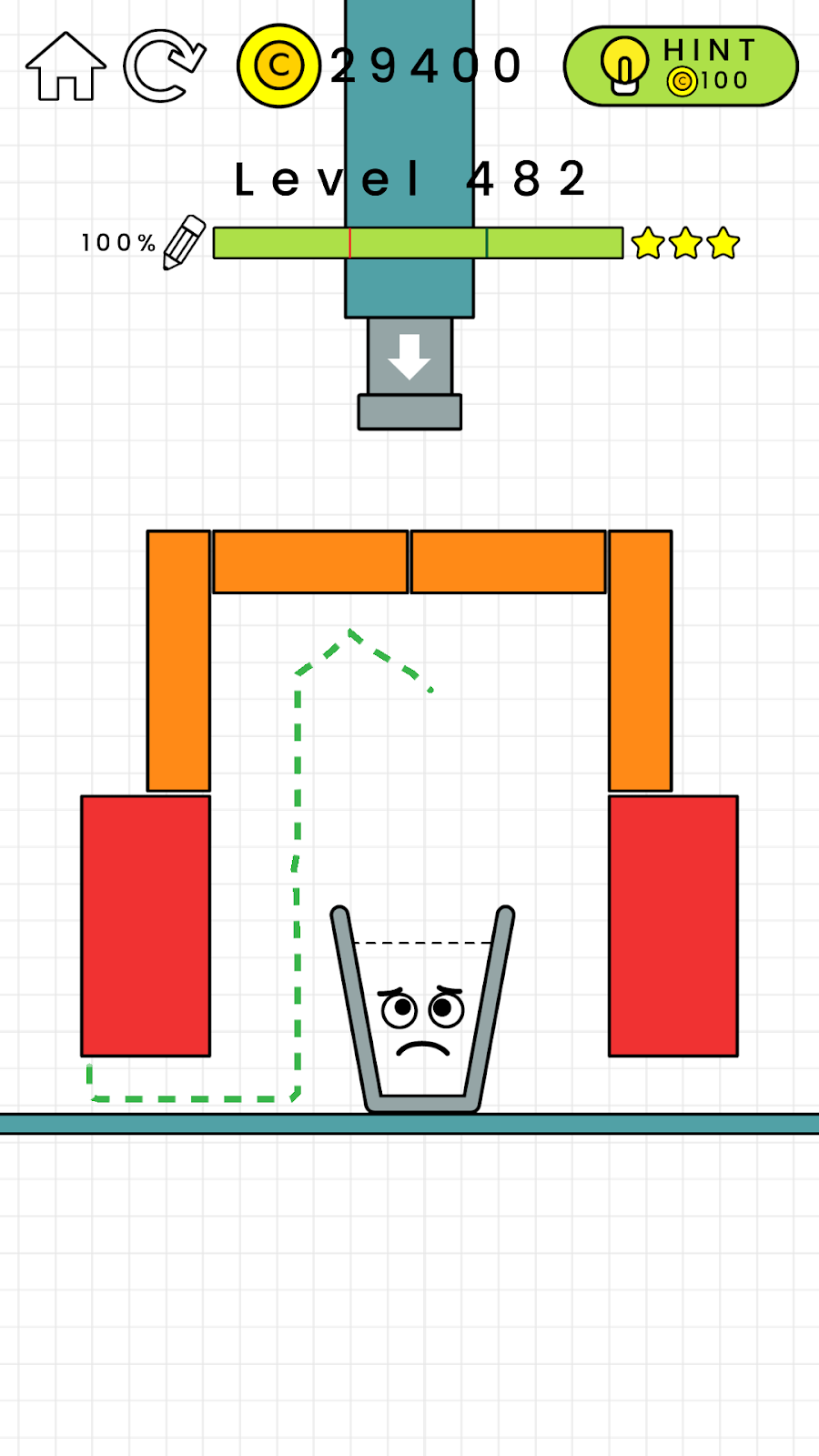 Happy Glass Level 482 Solution Doors Geek