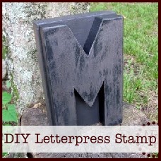 m diy+letterpress+stamp
