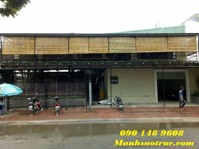 CÔNG TRÌNH MÀNH TRÚC CHE NẮNG QUÁN CÀ PHÊ QUẬN 7
