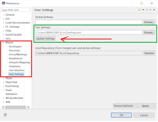 Maven Eclipse password issue solutoin