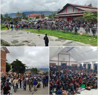 Wamena seperti kota hantu penuh ketakutan Wamena seperti kota hantu penuh ketakutan
