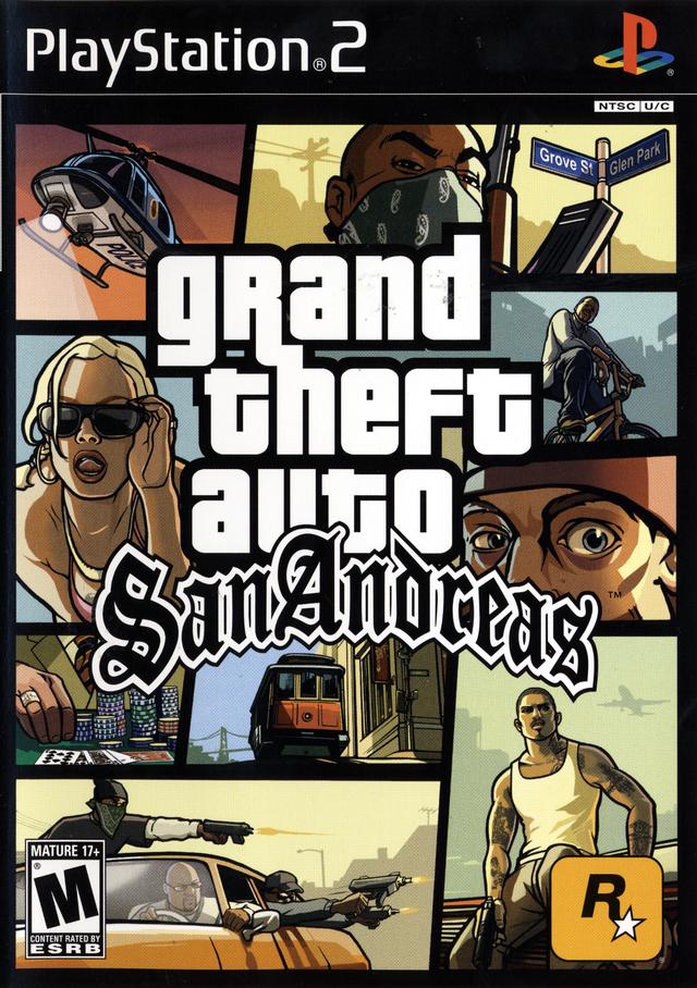 Baixe, jogue e detone!: GTA San Andreas PT-BR - PS2 iso torrent