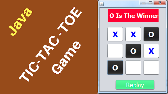Java TIC-TAC-TOE Game