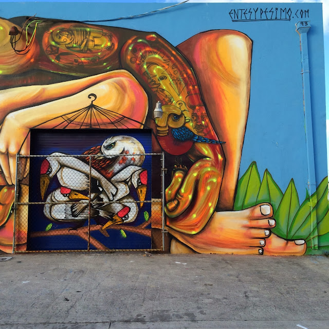 New Mural By Entes Y Pesimo in Wynwood, Miami For Art Basel 2013. 5