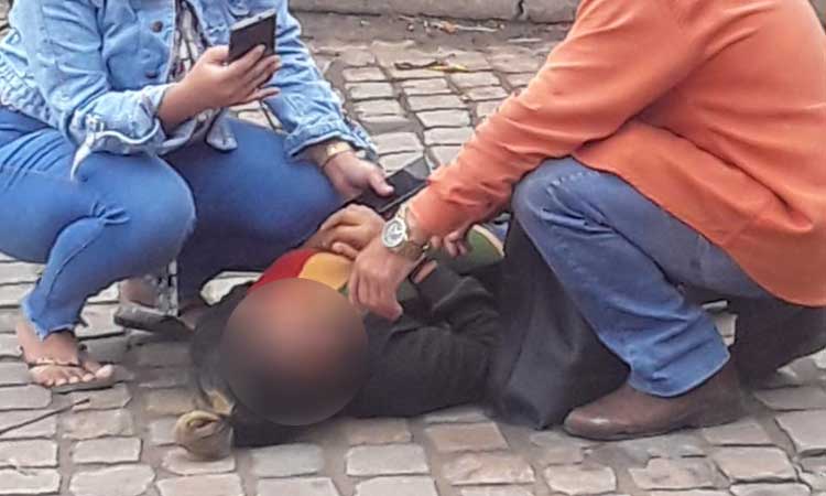 Jacobina: Motociclista fica ferida em colisão com carro próximo à Rodoviária