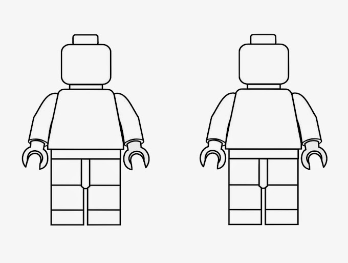 Lego Man Printable