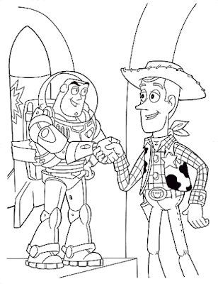 Toy Story Coloring Pages for Kids
