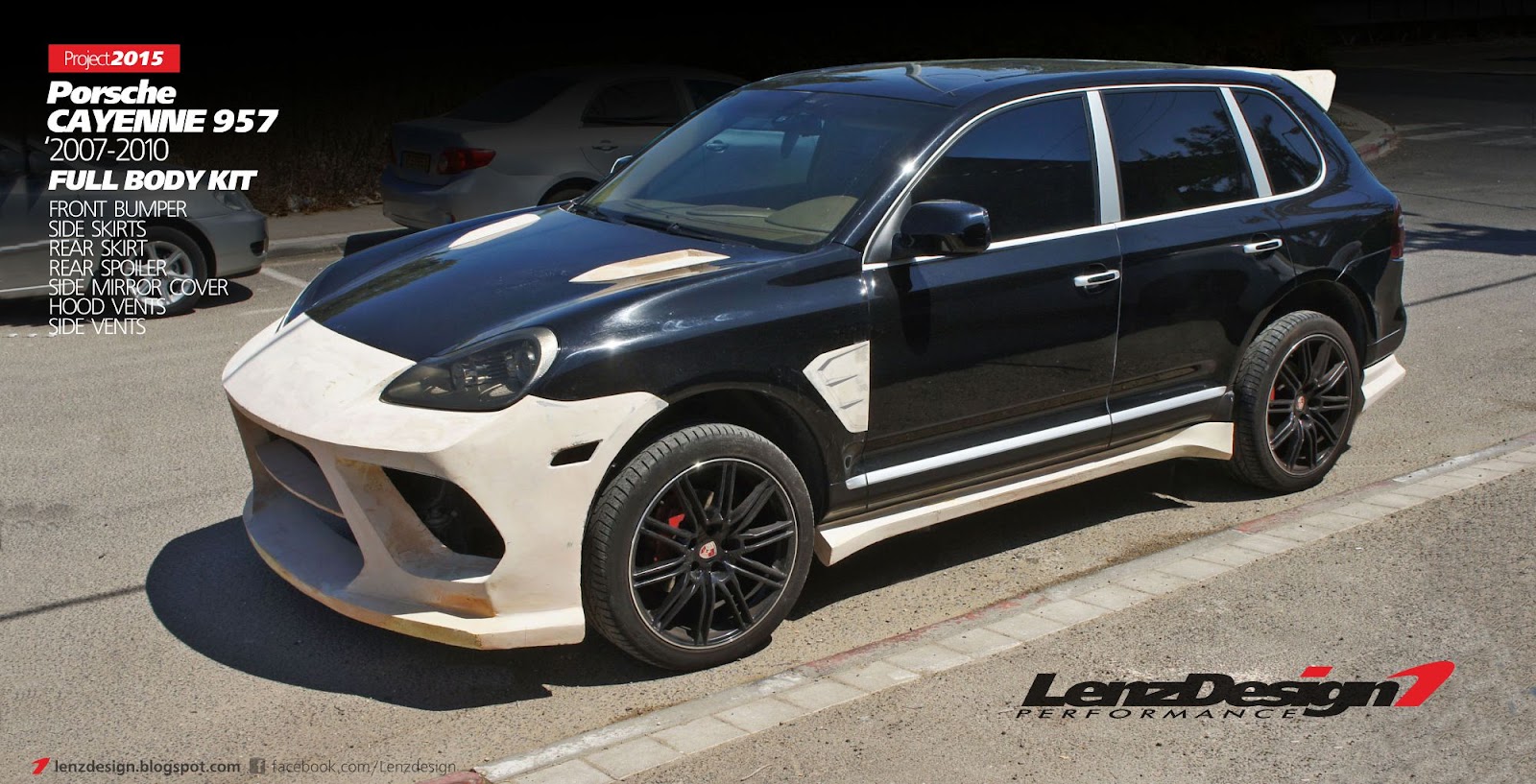 Porsche Cayenne 957 Body Kit / Lenzdesign Performance Tuning Project