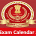 SSC Exam Calendar 2020