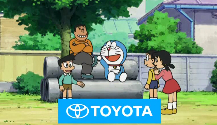 Doraemon LIVE-ACTION VERSION x TOYOTA CM
