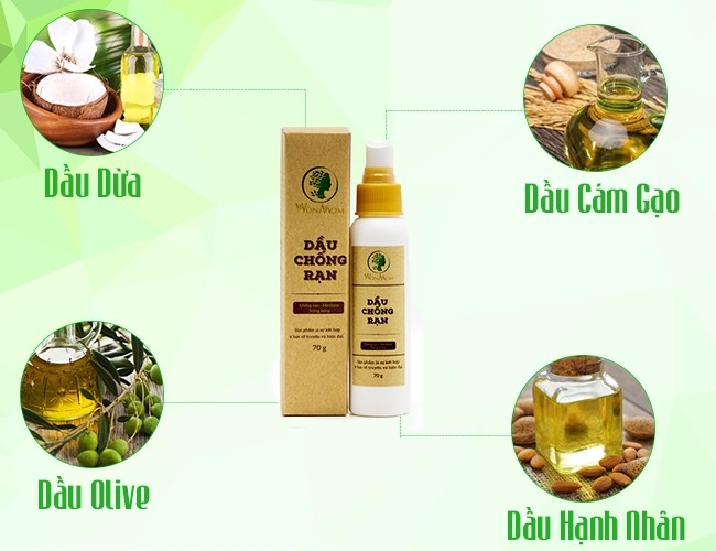 Dầu Chống Rạn Da Wonmom (70g)