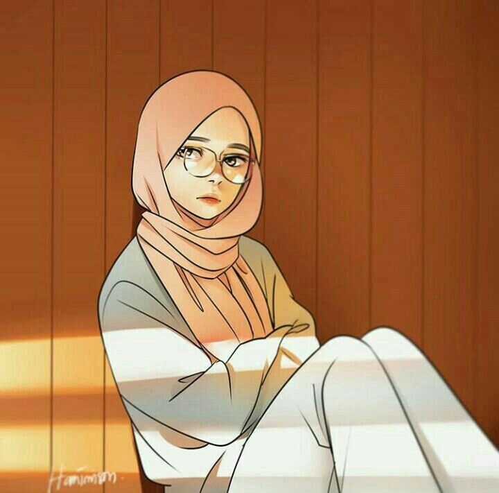 contoh karakter kartun hijab yang unik dan menarik - Elinotes review