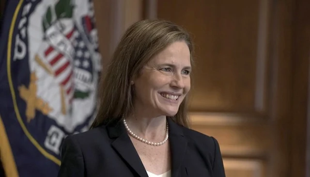 Amy Coney Barret,  jueza de la Corte Suprema de EEUU