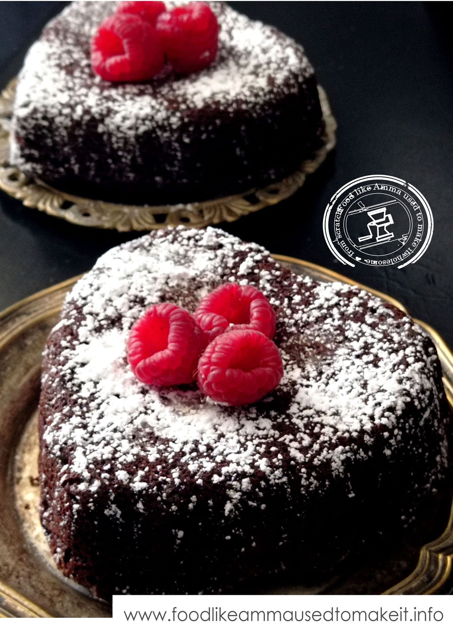 warm chocolate cake recipe