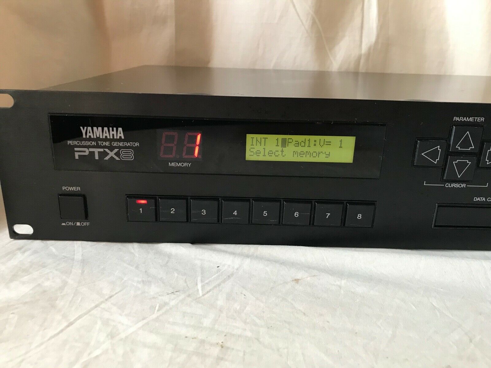 MATRIXSYNTH YAMAHA PTX8 PERCUSSION TONE GENERATOR Drum Synth SN NN01395