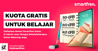 Kuota Gratis Smartfren Smartfren