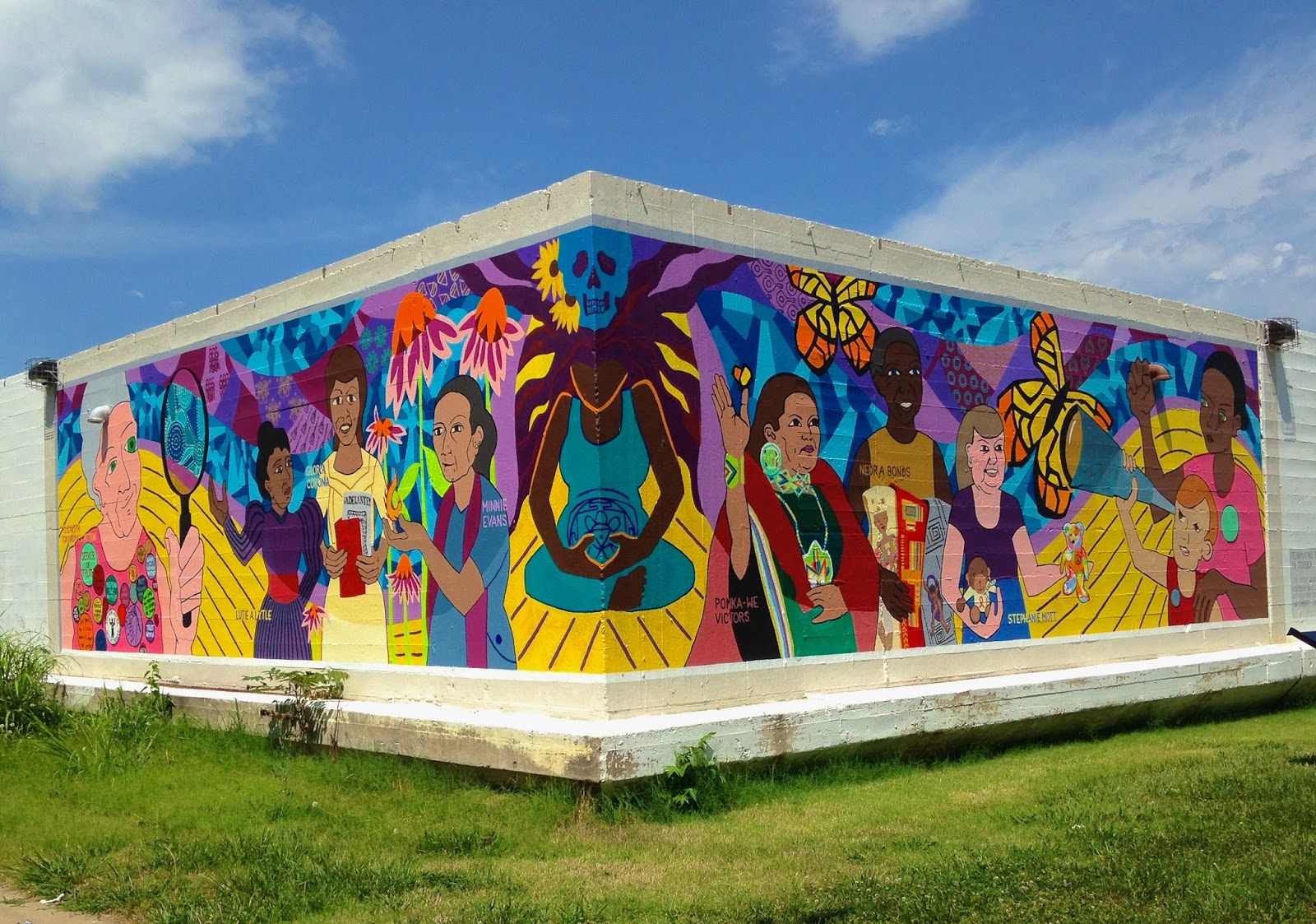 The Great Mural Wall of Topeka Mural Gallery