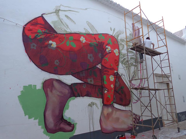 Street Art By Bezt From Etam Cru For Arturb Urban Art Festival In lagos, Portugal. 9
