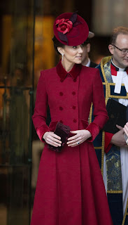 Kate Middleton - Commonwealth Service at Westminster Abbey 2020