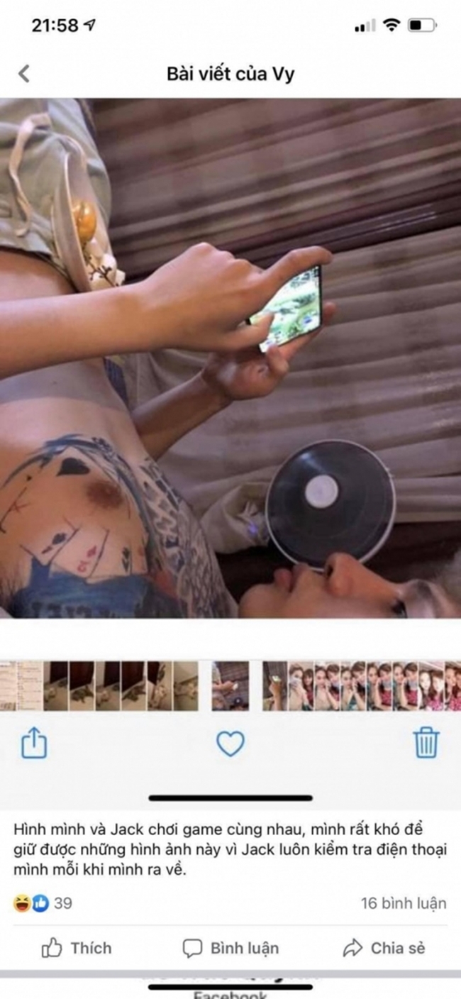 Jack lộ clip nóng
