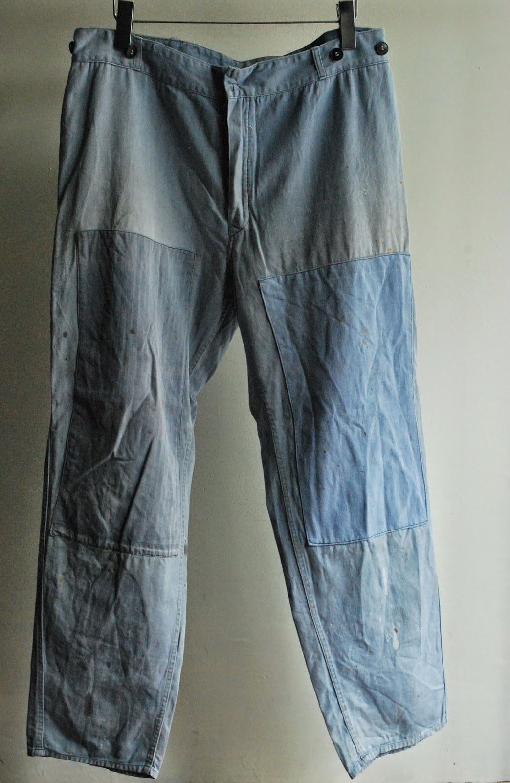 encore german work pants "patch work"B