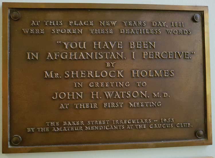 You Have Been in Afghanistan, I Perceive - I Hear of Sherlock Everywhere