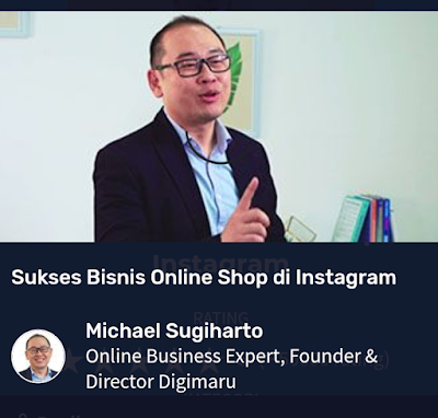 Michael Sugiharto (Online Business Expert, Founder & Director Digimaru)