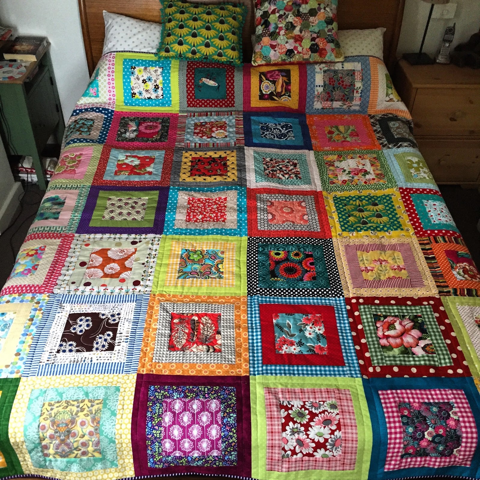 Patchwork n Play. My first quilt finish....