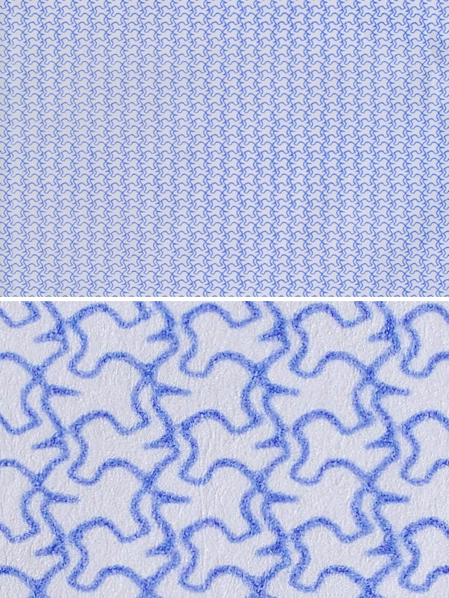 Inside envelope texture