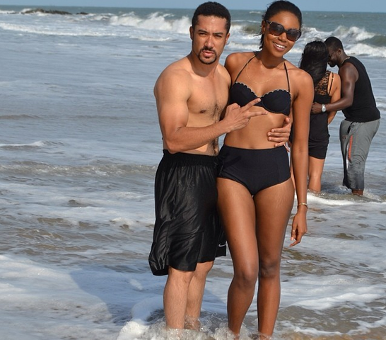 yvonne nelson beach birthday party