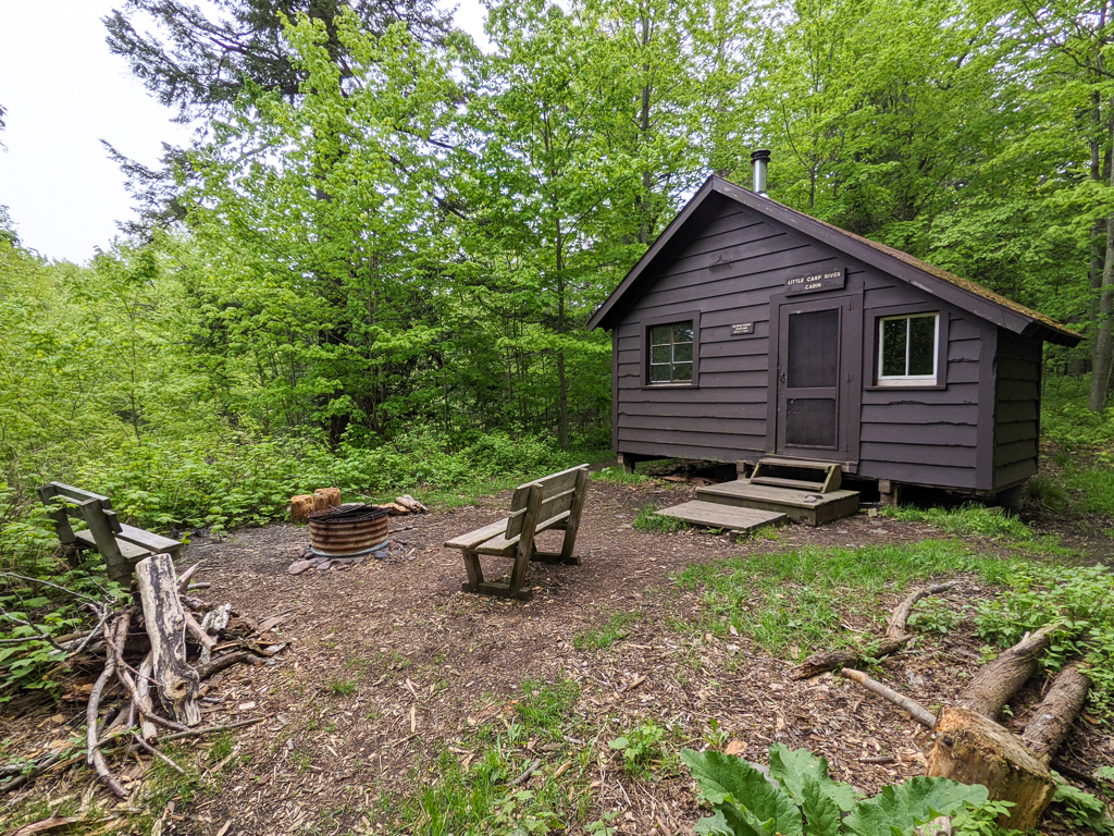 Cliffs and Ruins Porcupine Mountains 2021, Day 6 Little Carp to