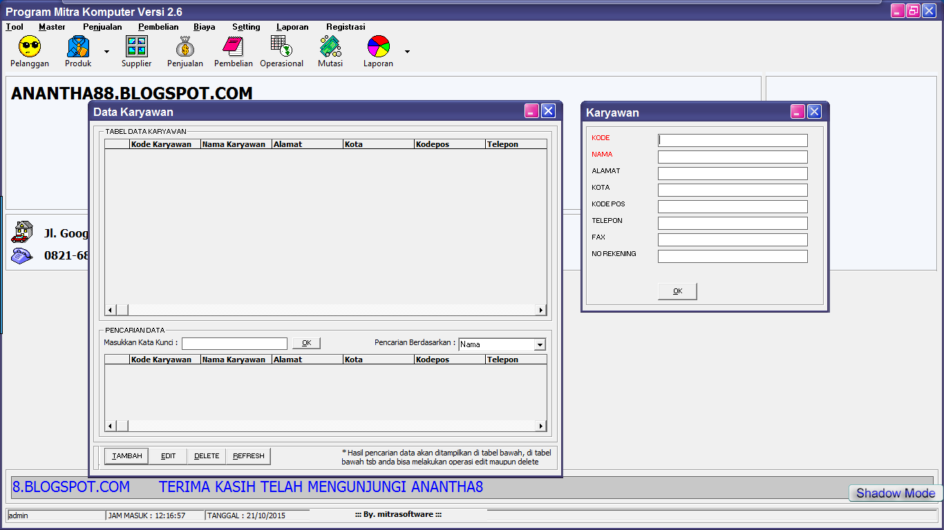 Software toko gratis full crack file Software toko gratis full crack file