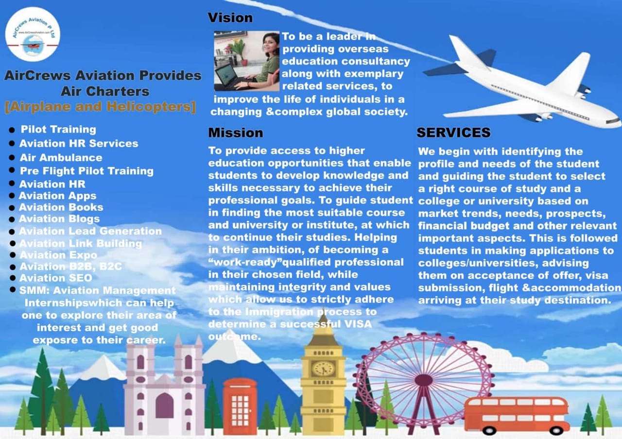 Summer Internship Aviation / HR / Marketing / Finance / / Digital