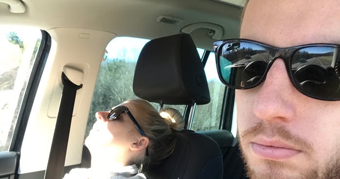 This Husband Compiles Photos From All The Fun Road Trips He Takes With