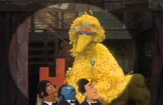 Big Bird and the Tarnish Brothers sing I Just Adore Four. Sesame Street Best of Friends