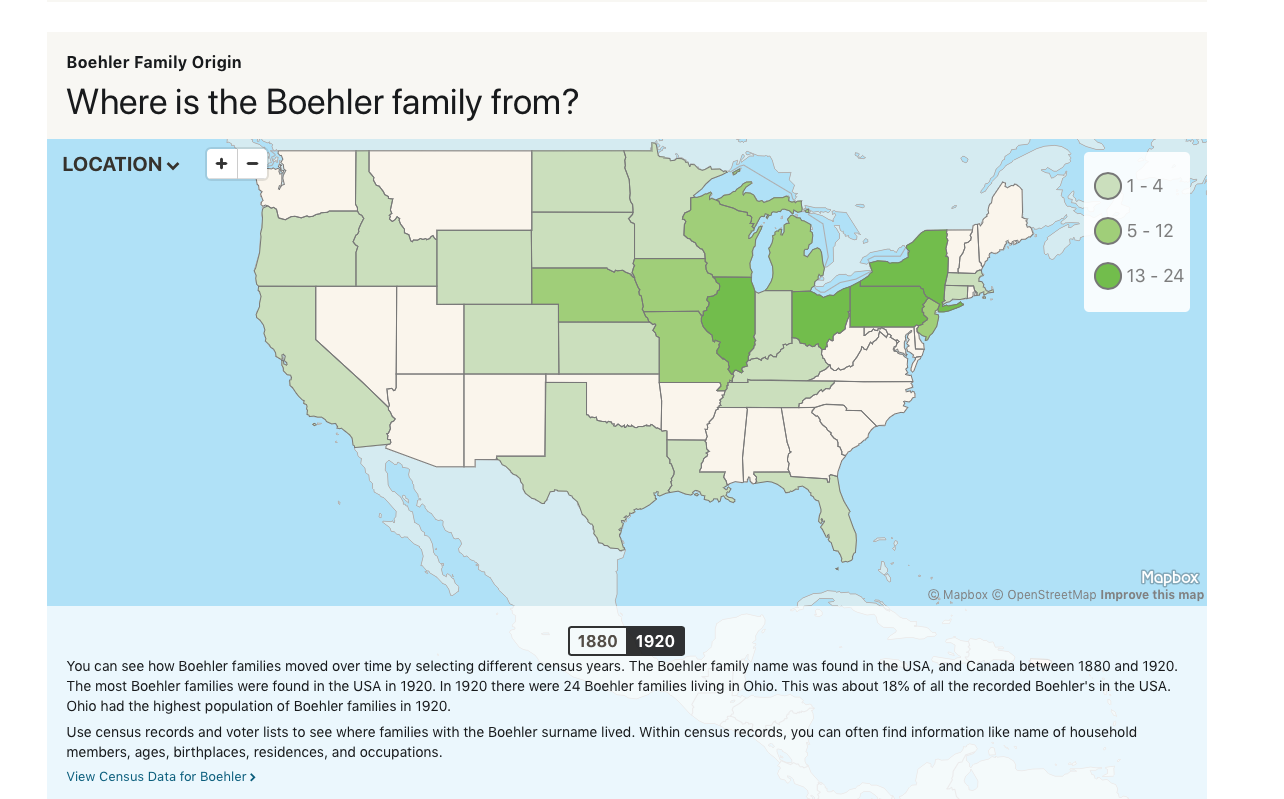 Waggoner's Trail Unusual Surnames...Bantam and Boehler