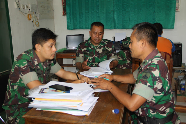 Kodim Sragen Turunkan Tim Verifikasi Ke Koramil Sambirejo