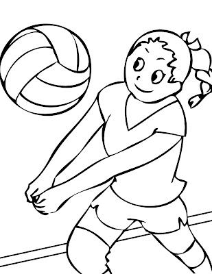 VolleyBall Clipart Images Black And White - Wallpaper HD Photos