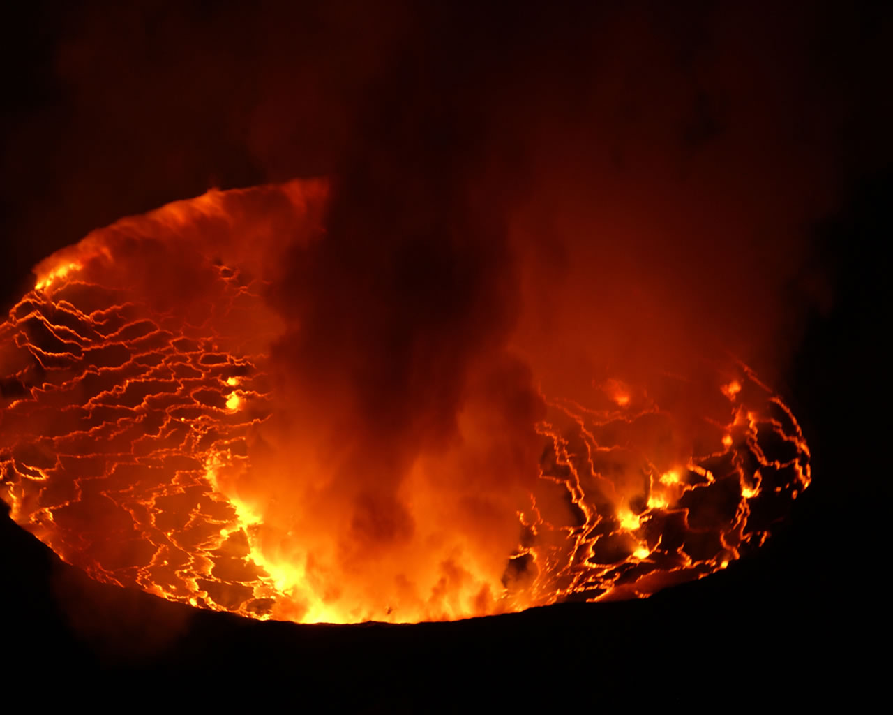 Mount Tambora Eruption 1815 explosion ‎بركان تامبورا عام 1815 أكبر