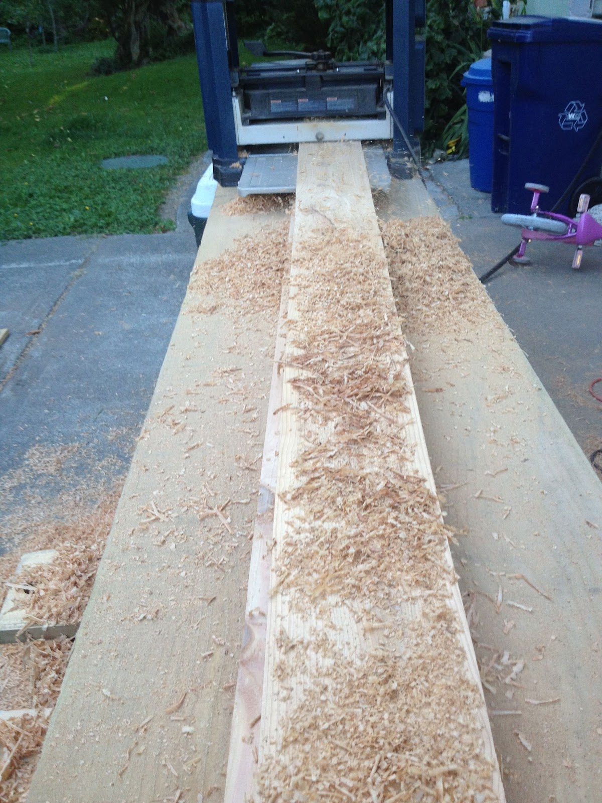 Grandpa Jim's Garden Planing Cedar Boards
